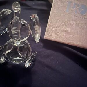 Crystal Elephant Figurine